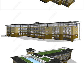 工业产业创意园 规划与建筑设计模型解析